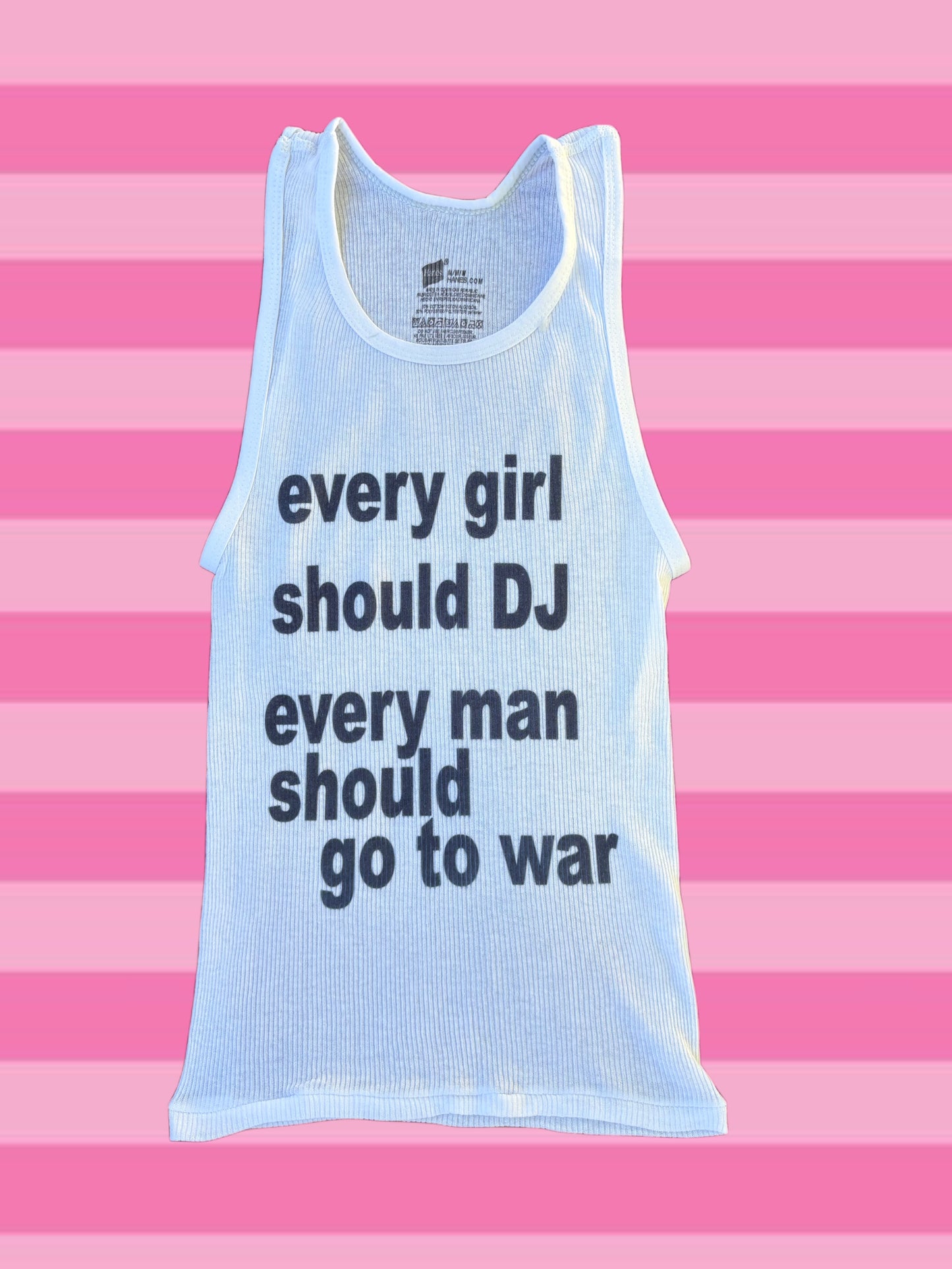 girl dj baby tank