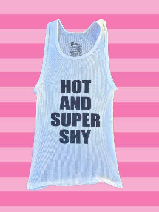 hot & super shy baby tank