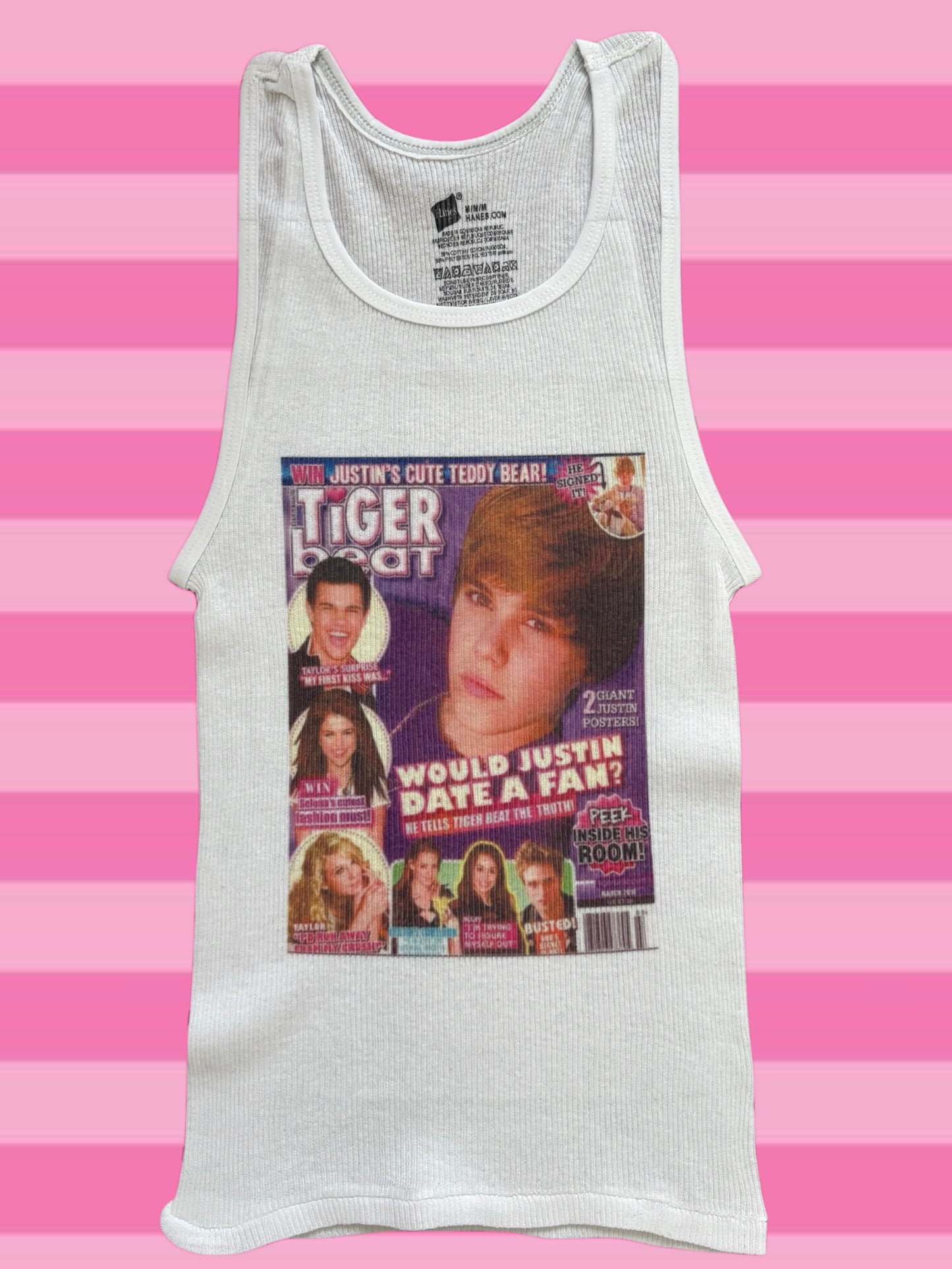 justin bieber tigerbeat magazine