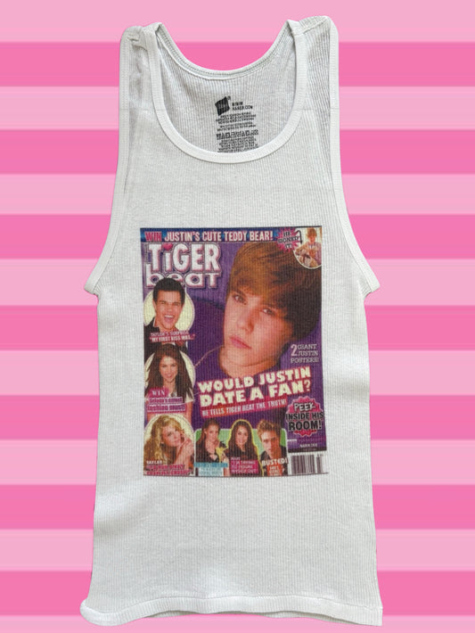 justin bieber tigerbeat magazine
