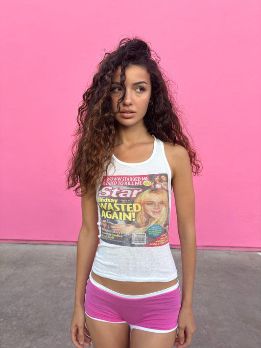 lindsay lohan baby tank